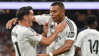Next Story Image: Real Madrid's Kylian Mbappe Dedicates Pankena to Brahim Diaz After AFCON Loss